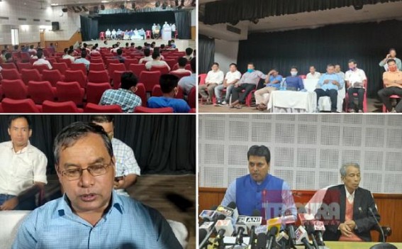BJP, IPFT Crisis under Biplab Deb's Failed Governance : After MLA Brishketu Debbarma's Resignation, IPFT Organized Central Committee Meeting : Minister Mebar Jamatia claimed, 'No Other MLA will resign' BJP, IPFT Crisis under Biplab Deb's Failed Governance : After MLA Brishketu Debbarma's Resignation, IPFT Organized Central Committee Meeting : Minister Mebar Jamatia claimed, 'No Other MLA will resign'